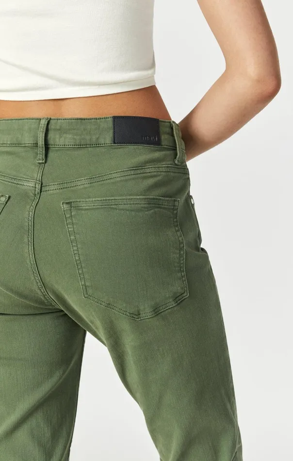 Kathleen Slim Boyfriend In Forest Green Feather Blue Women Mavi Jeans Denim Kathleen Slim Boyfriend In Forest Green Feather Blue Women Mavi Jeans Denim