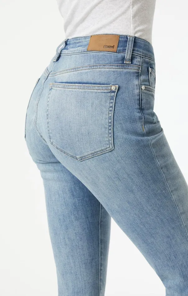 Kathleen Slim Boyfriend In Light Feather Blue Women Mavi Jeans Denim