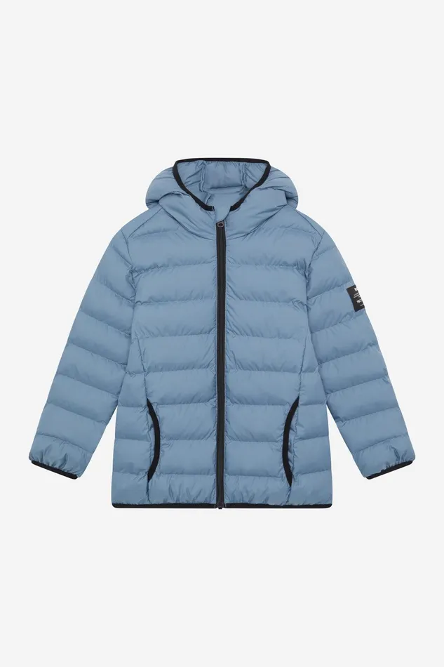 Kids Blue Asp Jacket Ecoalf Coats And Jackets