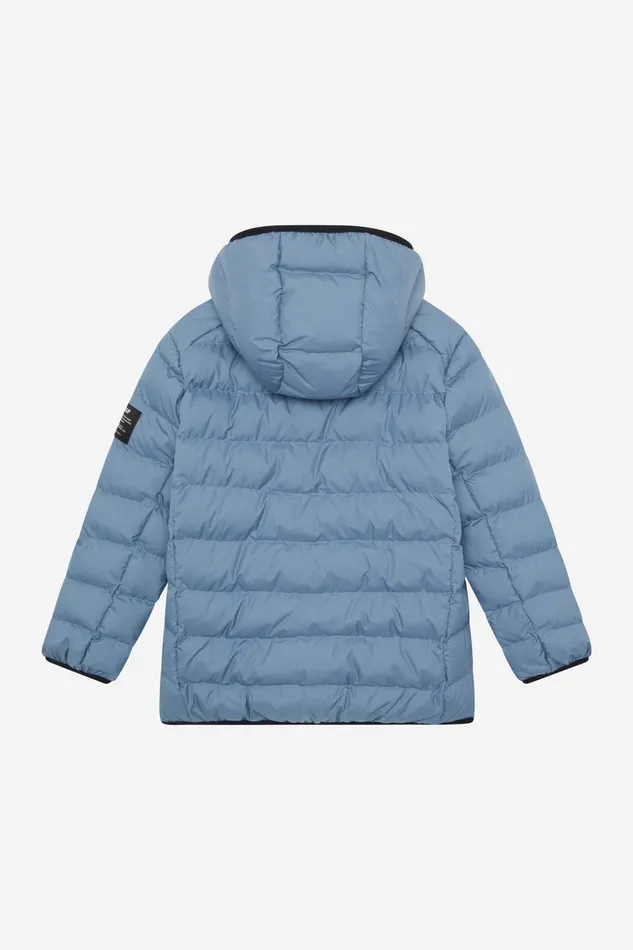 Kids Blue Asp Jacket Ecoalf Coats And Jackets