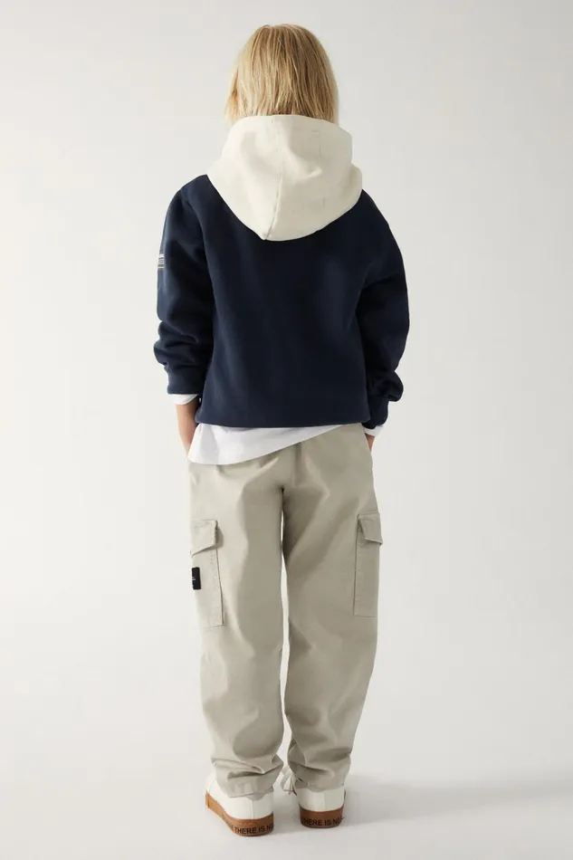 Kids Blue Chicoboy Sweatshirt Ecoalf Sweatshirts