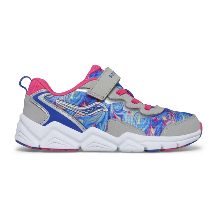 Kids Flash 30 AC Sneaker Greypinkblue Saucony