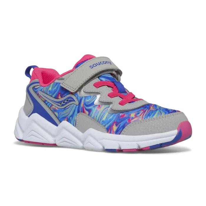 Kids Flash 30 AC Sneaker Greypinkblue Saucony