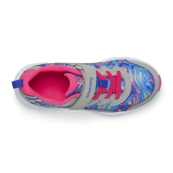 Kids Flash 30 AC Sneaker Greypinkblue Saucony