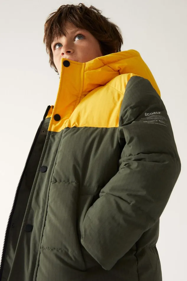 Kids Green Willow Jacket Ecoalf Coats And Jackets