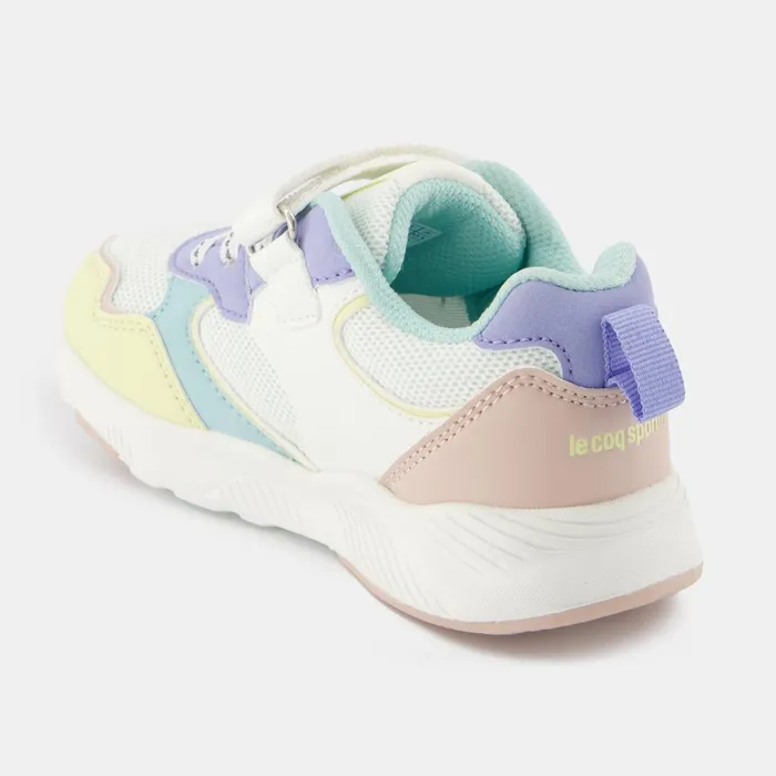 Kids Le Coq Sportif Kid CHAUSSURES ENFANT Shoes LCS RUNNER GIRL PS Kids Optical Whitepink