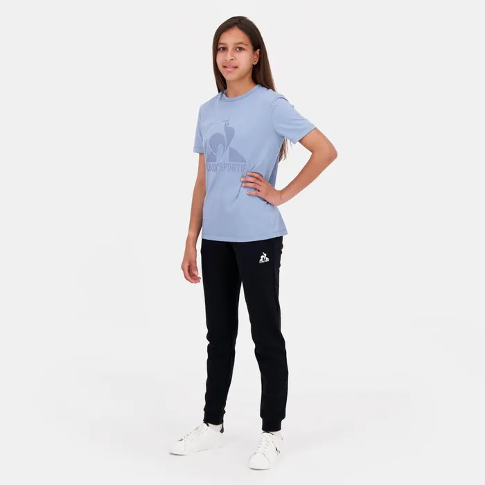 Kids Le Coq Sportif Tshirts Essentiels Tshirt Enfant Faded Denim