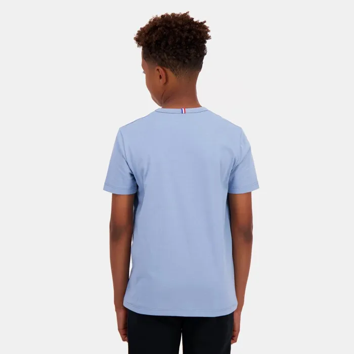 Kids Le Coq Sportif Tshirts Essentiels Tshirt Enfant Faded Denim