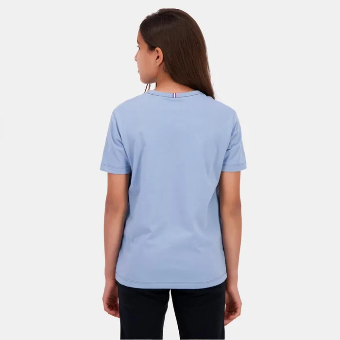 Kids Le Coq Sportif Tshirts Essentiels Tshirt Enfant Faded Denim