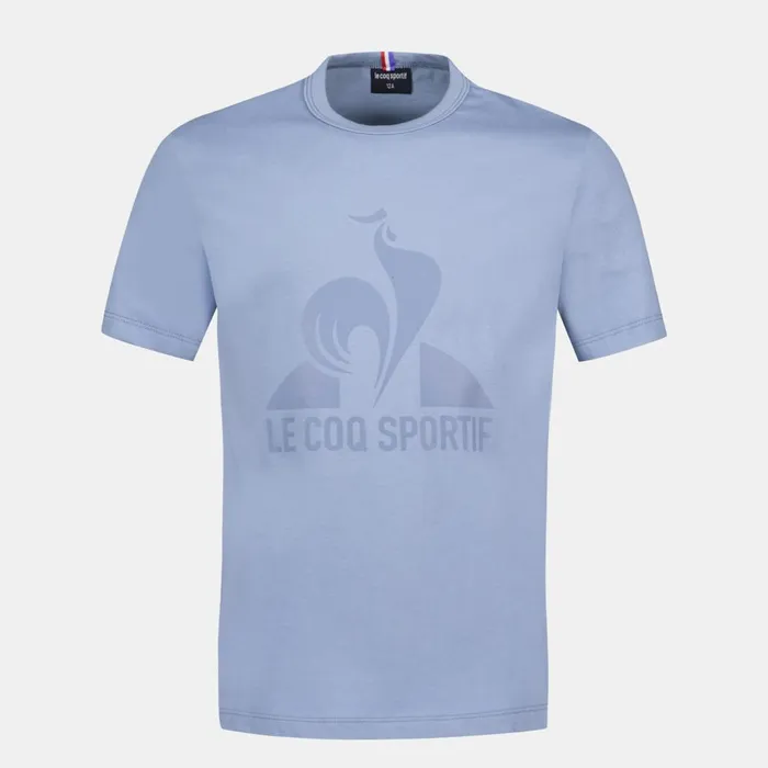 Kids Le Coq Sportif Tshirts Essentiels Tshirt Enfant Faded Denim