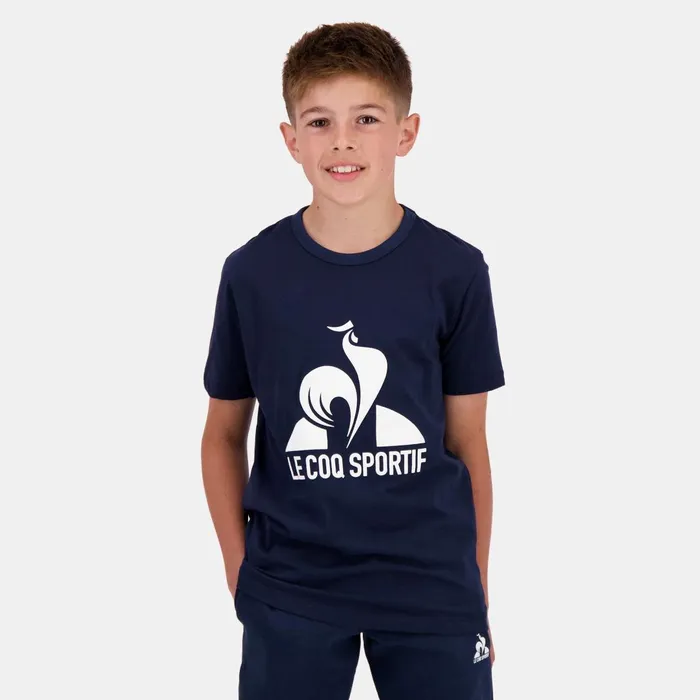 Kids Le Coq Sportif Tshirts Essentiels TShirt Kids Dress Blues
