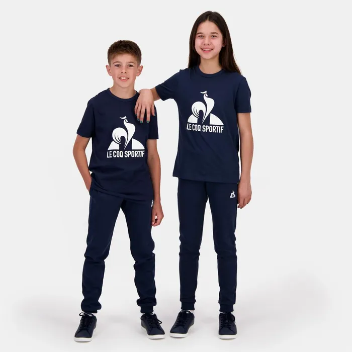 Kids Le Coq Sportif Tshirts Essentiels TShirt Kids Dress Blues