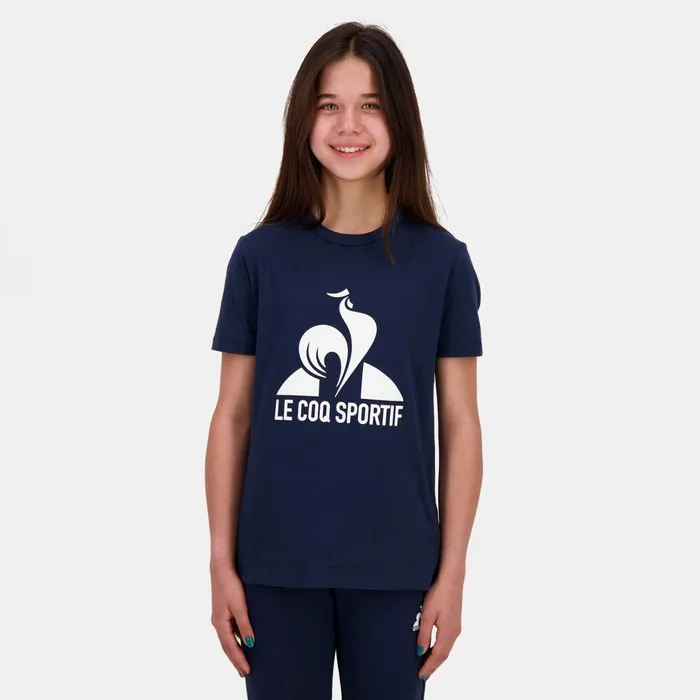 Kids Le Coq Sportif Tshirts Essentiels TShirt Kids Dress Blues