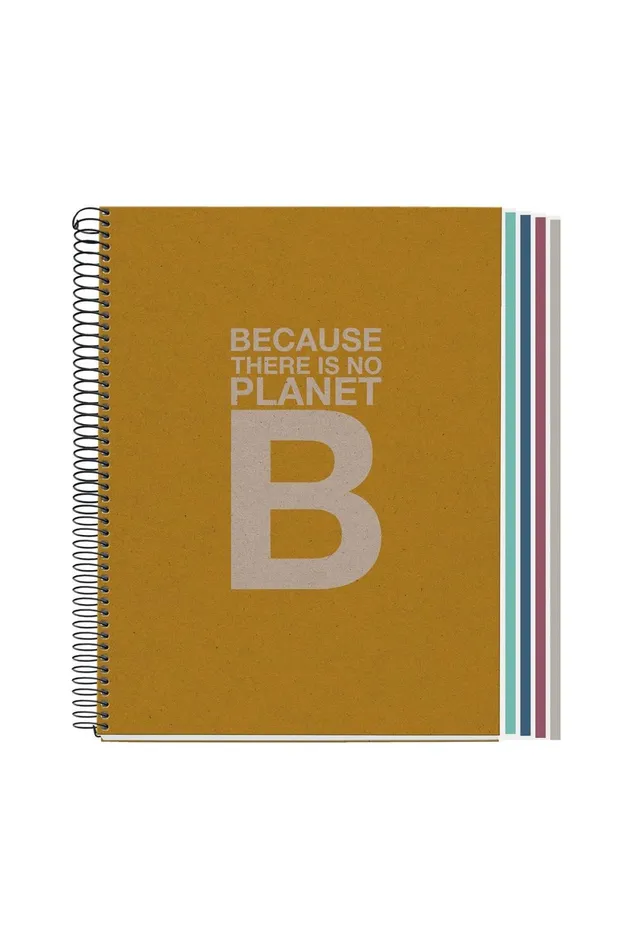 Kids Mustard A4 Notebook Graph Paper Ecoalf Cases