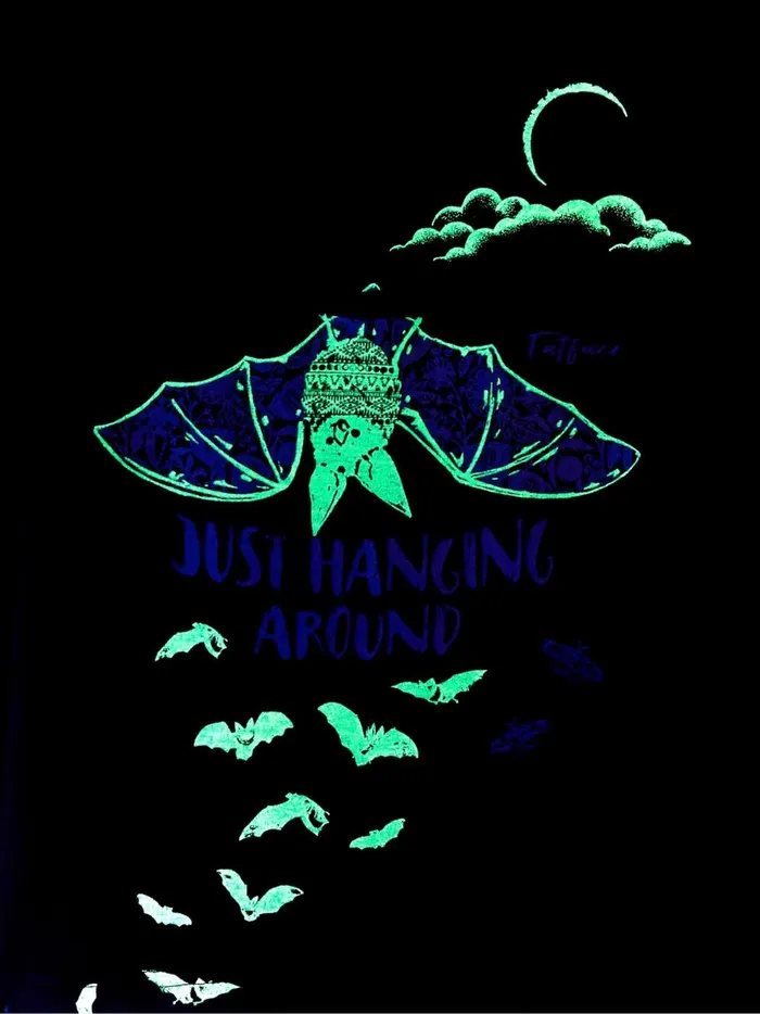 Kids Tops and TShirts Fat Face Bat Blue Graphic TShirt