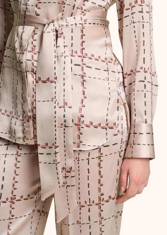 Kiton Blouses And Shirts PRINTED SILK SHIRT 8211 Women Kiton Blouses And Shirts PRINTED SILK SHIRT 8211 Women