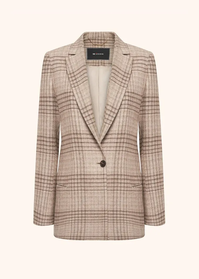 Kiton Jackets JACKET SILK 8211 Women
