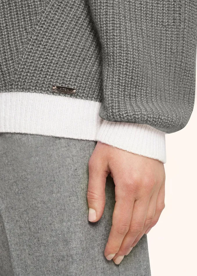 Kiton Knitwear JERSEY TURTLENECK CASHMERE 8211 Women Kiton Knitwear JERSEY TURTLENECK CASHMERE 8211 Women