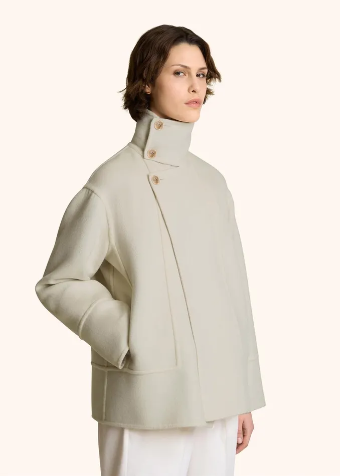 Kiton Outerwear CASHMERE DOUBLE CLOTH COAT 8211 Women Kiton Outerwear CASHMERE DOUBLE CLOTH COAT 8211 Women