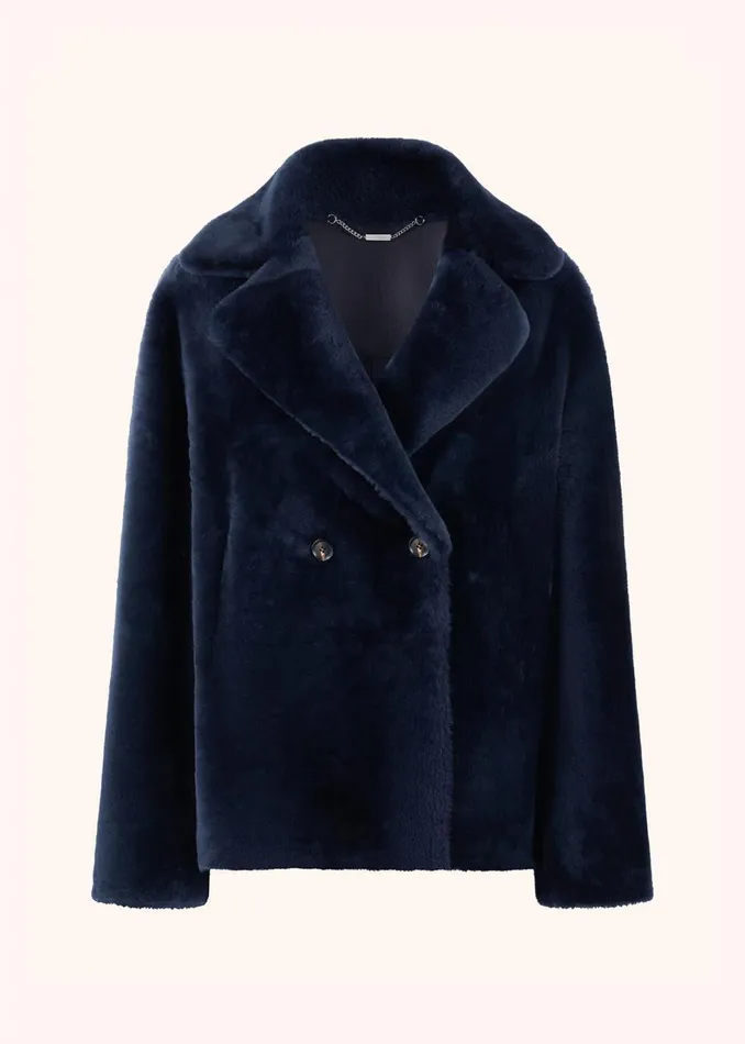 Kiton Outerwear REVERSIBLE SHEARLING JACKET 8211 Women