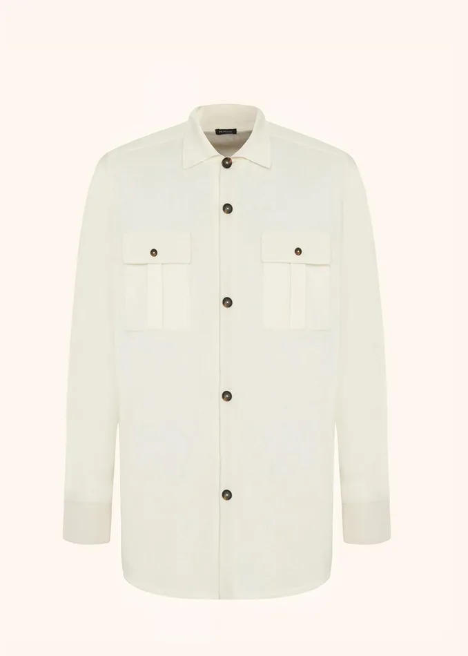 Kiton Shirts SHIRT JACKET CASHMERE 8211 Men
