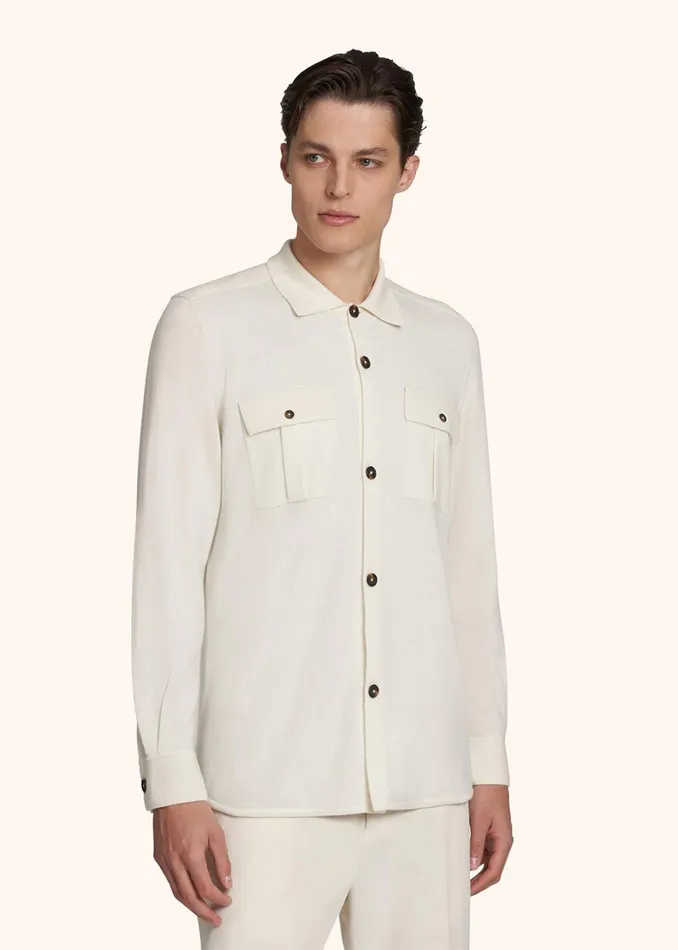 Kiton Shirts SHIRT JACKET CASHMERE 8211 Men Kiton Shirts SHIRT JACKET CASHMERE 8211 Men