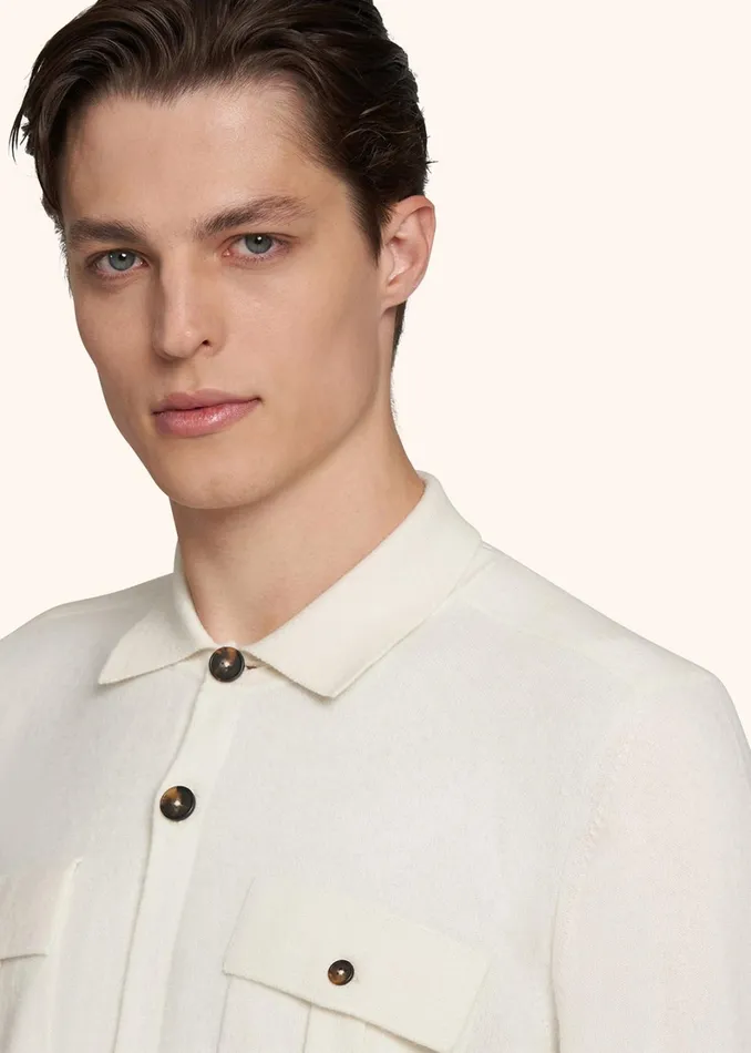 Kiton Shirts SHIRT JACKET CASHMERE 8211 Men Kiton Shirts SHIRT JACKET CASHMERE 8211 Men