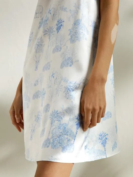 La Terra Strap Midi Night Dress Women Lilysilk Nightdresses