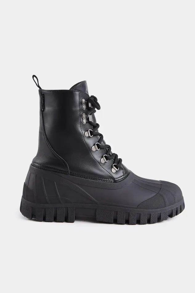 Lace Up Boots Women Stutterheim Patrol Boot Leather Black