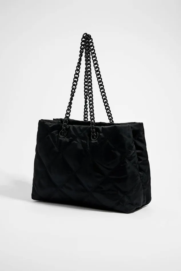Large Black Shopper Bag Black Women Bimba Y Lola Shoppers Large Black Shopper Bag Black Women Bimba Y Lola Shoppers