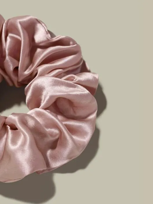 Large Classic Silk Scrunchies Set Women Lilysilk Silk Scrunchies