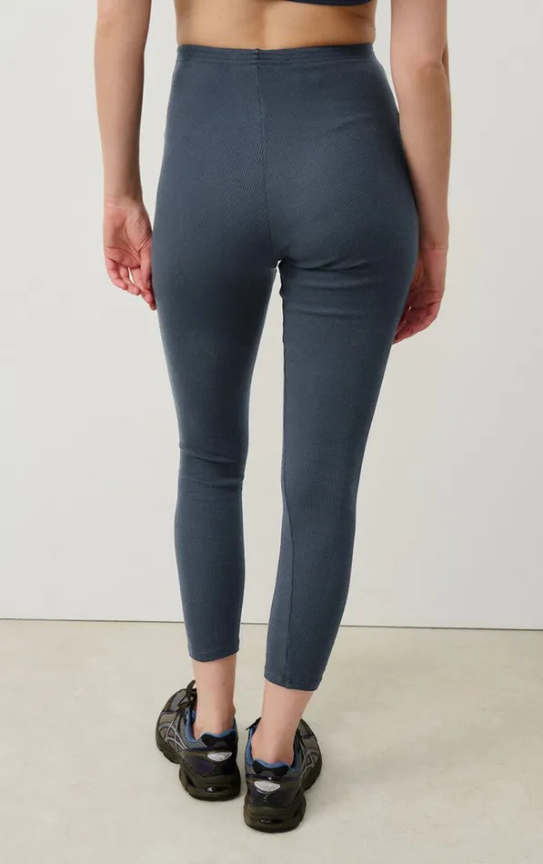 Leggings Blarow Melange Navy Women American Vintage Joggers and Leggings Leggings Blarow Melange Navy Women American Vintage Joggers and Leggings