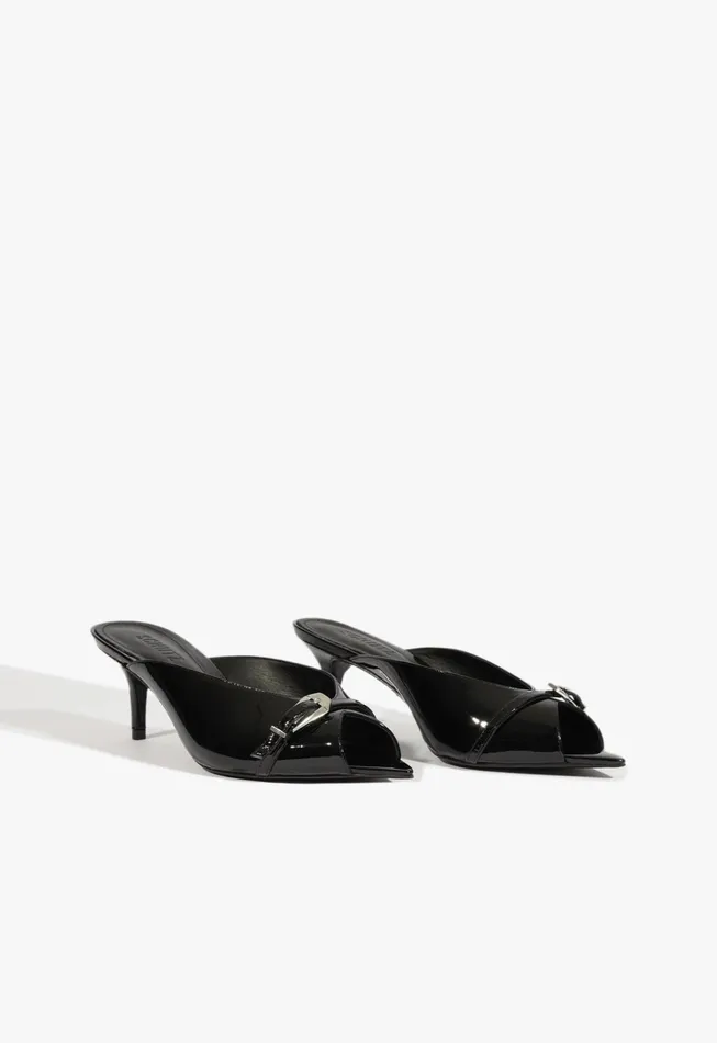Lena Mule Pump Black Women Schutz Shoes