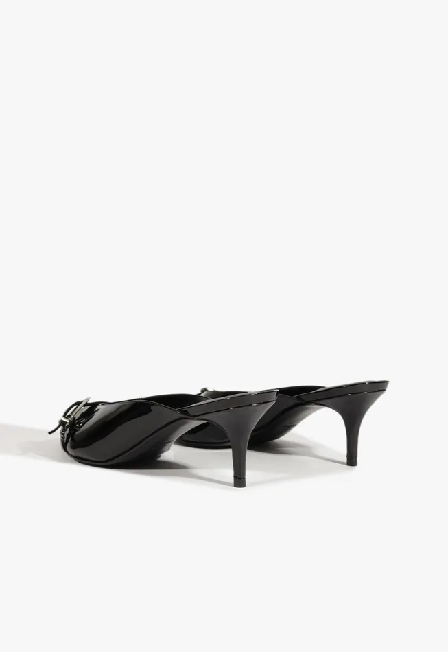 Lena Mule Pump Black Women Schutz Shoes