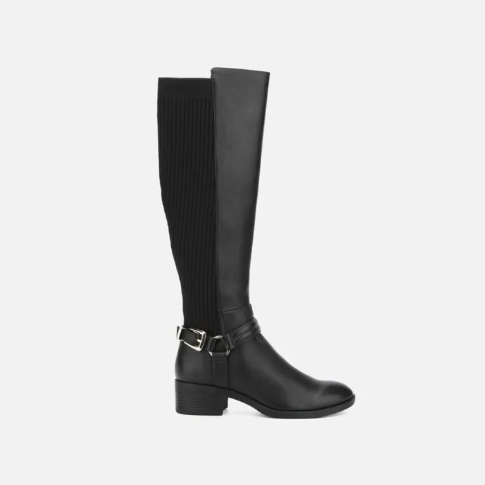 Levon Riding Boot Black Women Kenneth Cole Boots Booties
