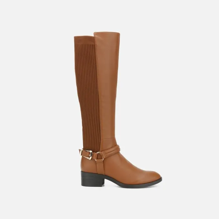 Levon Riding Boot Cognac Women Kenneth Cole Boots Booties