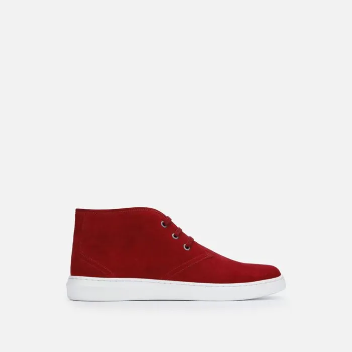 Liam Suede Chukka Sneaker Red Men Kenneth Cole Sneakers