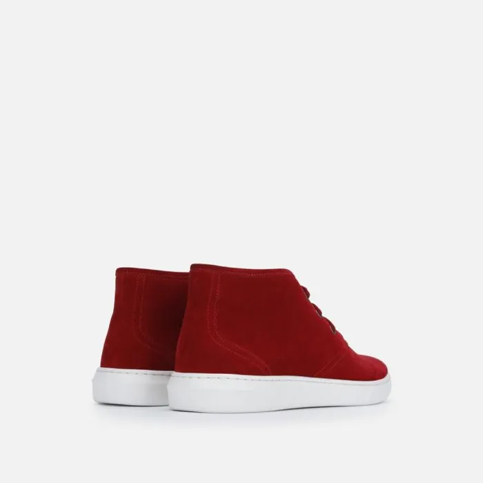 Liam Suede Chukka Sneaker Red Men Kenneth Cole Sneakers
