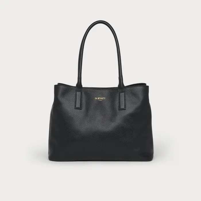 LK Bennett Lillian Tan Tumbled Leather Tote Bag Women Tote Bags
