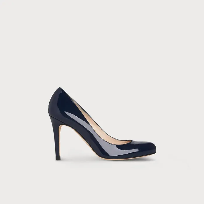 LK Bennett Stila Black Patent Courts Women Court Shoes LK Bennett Stila Black Patent Courts Women Court Shoes