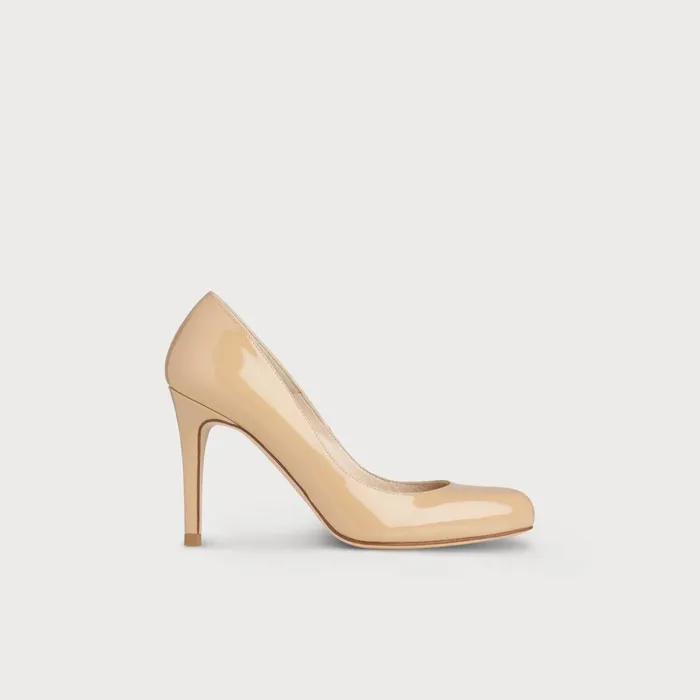 LK Bennett Stila Black Patent Courts Women Court Shoes LK Bennett Stila Black Patent Courts Women Court Shoes