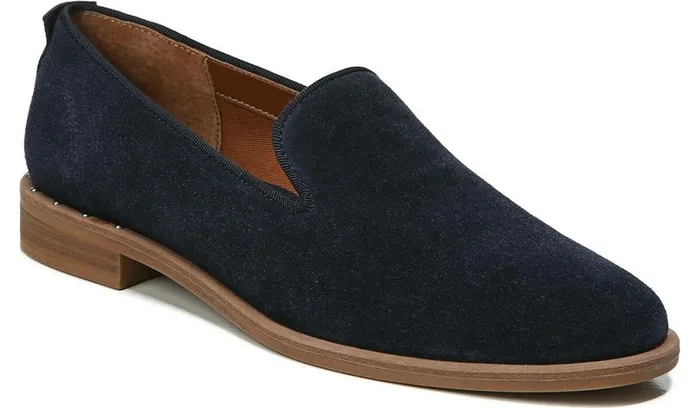 Loafers Women Franco Sarto Franco Jeena Loafer Midnight Suede