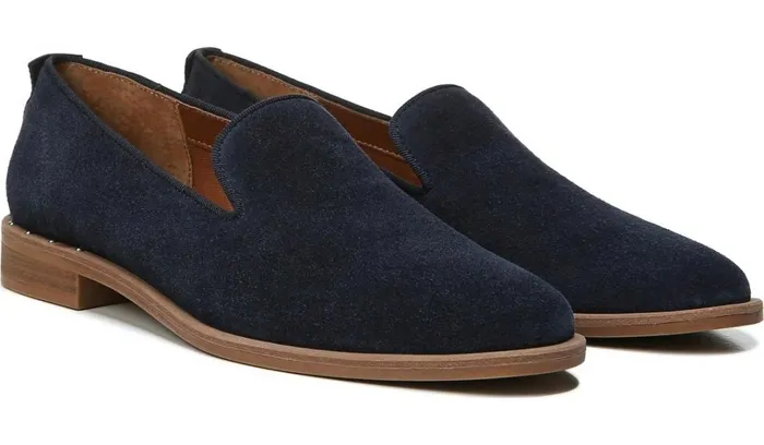 Loafers Women Franco Sarto Franco Jeena Loafer Midnight Suede