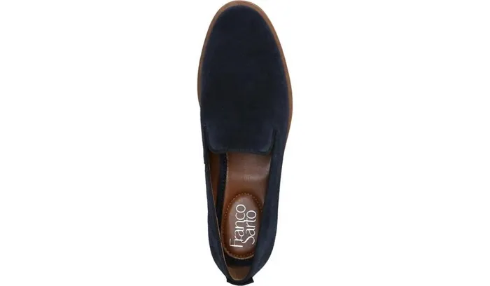 Loafers Women Franco Sarto Franco Jeena Loafer Midnight Suede