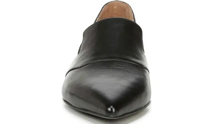Loafers Women Franco Sarto Sarto Toby D039Orsay Flat Black Leather