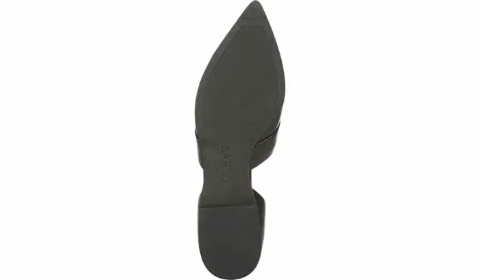 Loafers Women Franco Sarto Sarto Toby D039Orsay Flat Black Leather