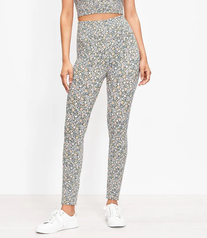 LOFT Petite Lou and Grey Meadow High Rise Essential Leggings Fresh Thyme Women Petite Pants LOFT Petite Lou and Grey Meadow High Rise Essential Leggings Fresh Thyme Women Petite Pants