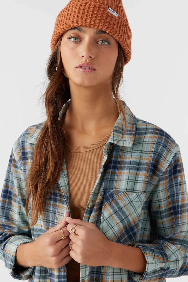 LOGAN FLANNEL RELAXED FIT SHIRT Infinity Women O039NEILL Clothing