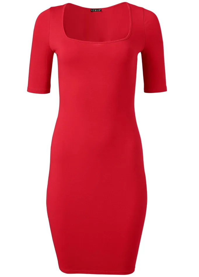 LONG AND LEAN DRESS Red Women VENUS Casual Dresses