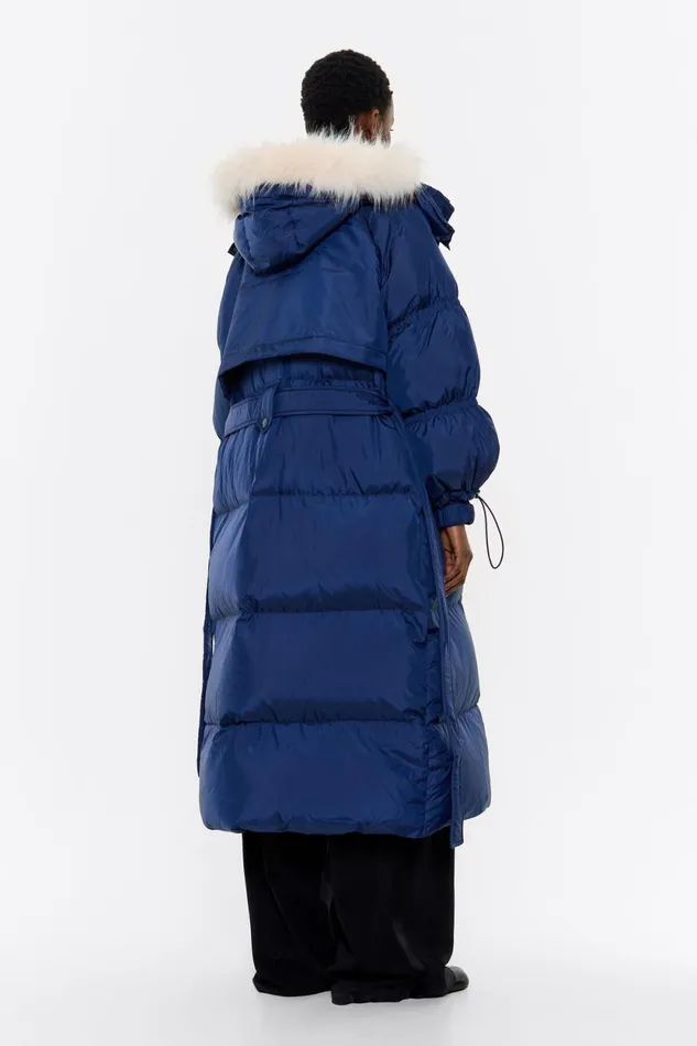 Long Navy Puffer Navy Women Bimba Y Lola Puffer Jackets Long Navy Puffer Navy Women Bimba Y Lola Puffer Jackets